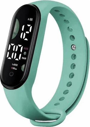 Taffstyle Quarzuhr Digitale Armbanduhr LED Silikon