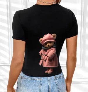 RMK Kurzarmshirt Damen T-Shirt kurzarm Top