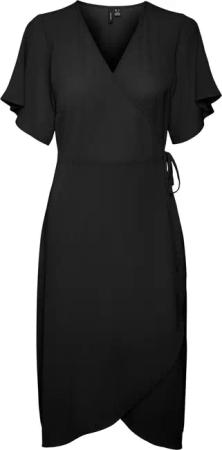 Vero Moda Midikleid Saki (1-tlg) Wickel-Design