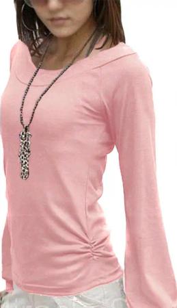 Mississhop Langarmshirt Bluse Tunika Longshirt mit