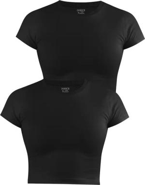Janice Kurzarmshirt 2 x Damen crop