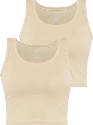 Janice Tanktop 2 x Damen crop
