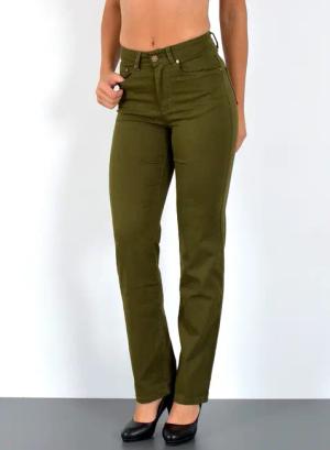ESRA Stoffhose Damen Straight Fit Hose