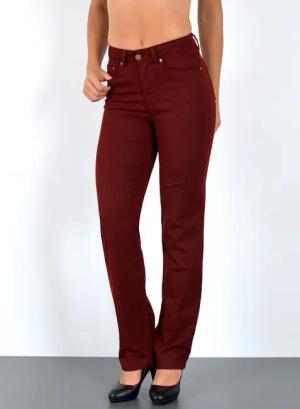 ESRA Stoffhose Damen Straight Fit Hose