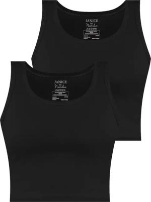 Janice Tanktop 2 x Damen crop
