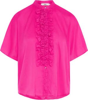 0039 Italy Kurzarmbluse Bluse DAISY aus