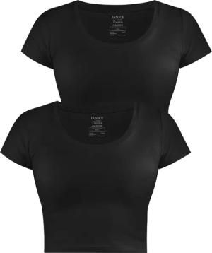 Janice Kurzarmshirt 2 x Damen crop