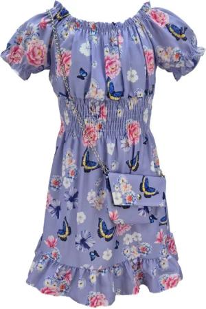 Girls Fashion Sommerkleid Mädchen Kleid Sommerkleid