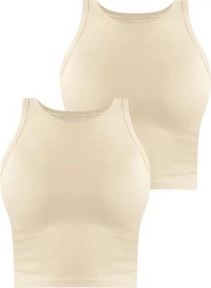 Janice Tanktop 2 x Damen crop