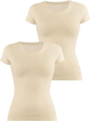 Janice Kurzarmshirt 2 x Damen T-Shirt