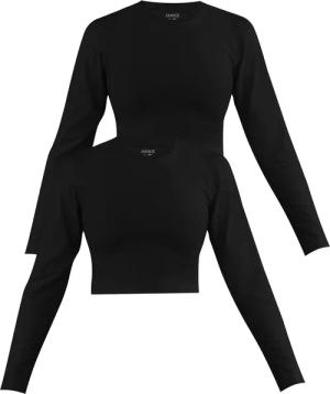 Janice Langarmshirt 2 x Damen crop