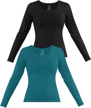 Janice Langarmshirt 2 x Damen Langarmshirt