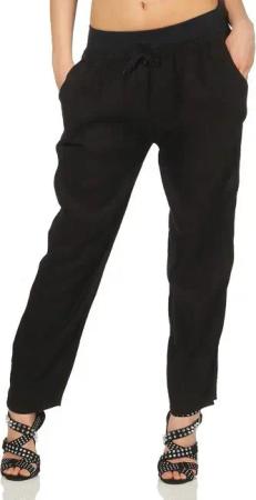 Mississhop Leinenhose Leinenhose mit Kordelzug in