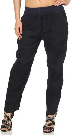 Mississhop Leinenhose Leinenhose mit Kordelzug in
