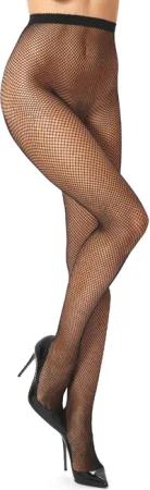 KOTEK Strumpfhose Transparente Netz-Strumpfhose - schwarz