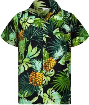 King Kameha Hawaiihemd Pineapple Leaves Funky