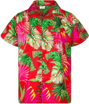 King Kameha Hawaiihemd Pineapple Leaves Funky