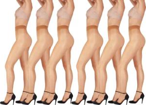 GIULIA Feinstrumpfhose 8 Den Sommer Strumpfhose