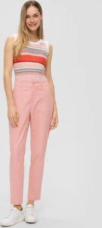 s.Oliver Stoffhose Elastische Hose mit Tapered