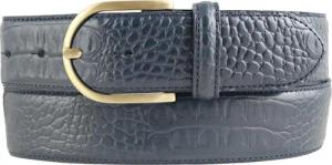 BELTINGER Ledergürtel Damen-Gürtel mit goldener Gürtelschnalle