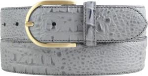 BELTINGER Ledergürtel Damen-Gürtel mit goldener Gürtelschnalle