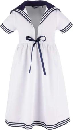 modAS Sommerkleid Kinder Matrosenkleid 1/2-Arm -