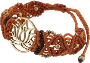 Guru-Shop Armreif Goa Armband, Makramee, Festival