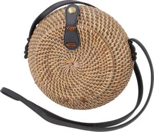 Guru-Shop Korbtasche Geflochtene Handtasche, Korbtasche,..