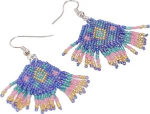 Guru-Shop Paar Ohrhänger Indigener Schmuck, Boho