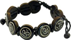 Guru-Shop Armreif Buddhistisches Armband OM, Yogaschmuck