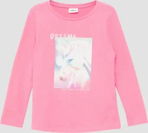s.Oliver Langarmshirt Langarmshirt in A-Shape aus