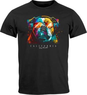Neverless Print-Shirt Herren T-Shirt Print California