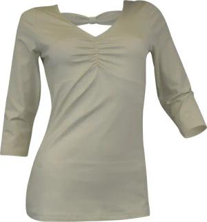 YESET V-Shirt Damen V-Shirt Bluse Tunika