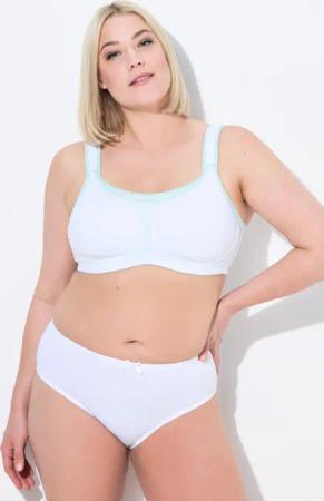 Ulla Popken Sport-BH Sport-BH ohne Bügel