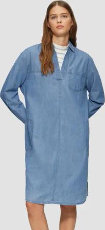 s.Oliver Maxikleid Jeanskleid im Relaxed Fit