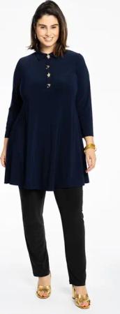 YOEK Bootcuthose Damen Hose Große Größen