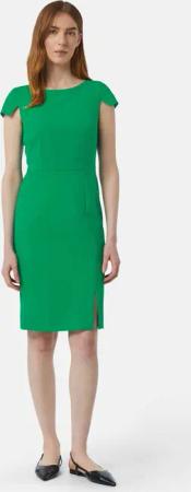 Comma Minikleid Tailliertes Kleid mit seitlich