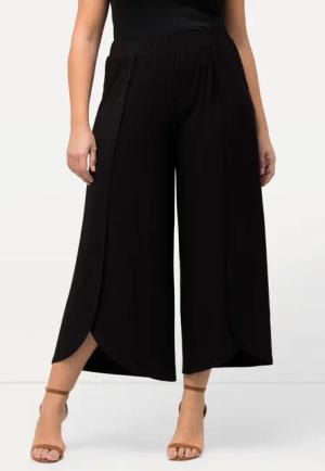 Ulla Popken Funktionshose Jerseyhose Schlitze weites