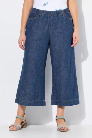 Ulla Popken Culotte Culotte Leinenmix weites