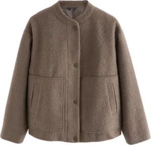 Next Blouson Strukturierte Bomberjacke (1-St)