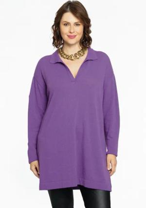 YOEK Longpullover Damen Pullover Große Größen