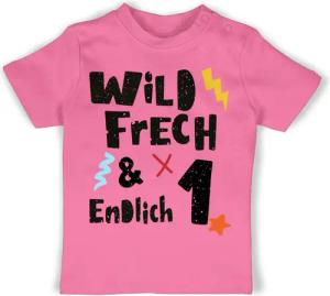 Shirtracer T-Shirt Wild frech und endlich