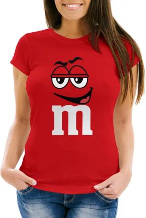 MoonWorks Print-Shirt Damen T-Shirt Fasching Karneval