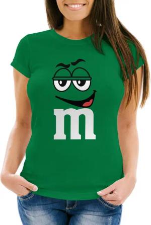 MoonWorks Print-Shirt Damen T-Shirt Fasching Karneval