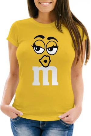 MoonWorks Print-Shirt Damen T-Shirt Fasching Karneval