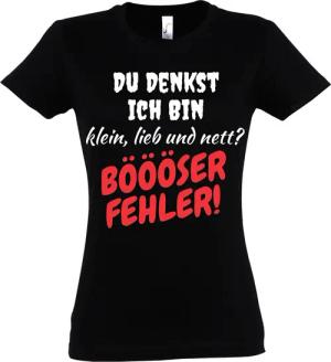 Youth Designz Print-Shirt "Böser Fehrler" Damen