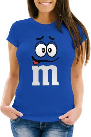 MoonWorks Print-Shirt Damen T-Shirt Fasching Karneval