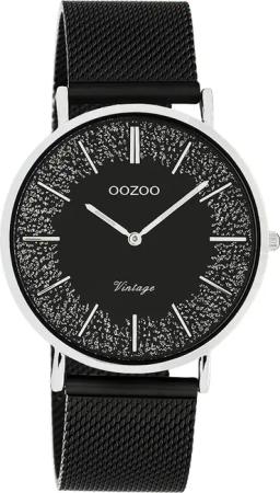 OOZOO Quarzuhr Oozoo Damen Armbanduhr schwarz