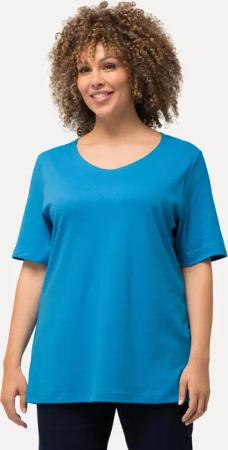 Ulla Popken T-Shirt Shirt doppellagige Vorderseite