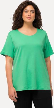 Ulla Popken T-Shirt Shirt doppellagige Vorderseite